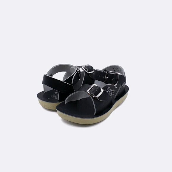 Salt Water Sandals by Hoy Other - Salt Water Sandals Baby/Toddler Girl Size 5 Hoy Shoe Surfer Black NEW